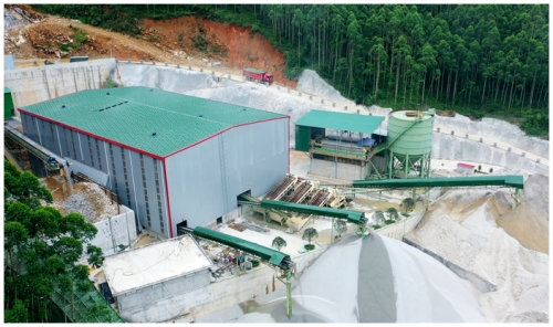 【案例】廣西南寧豐林礦業時產800噸砂石生產基地